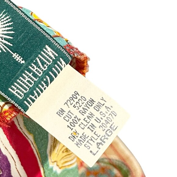 Hairston Roberson Ropa Sea Shell Colorful Beach Print Maxi Skirt Starfish Coast - Picture 5 of 5